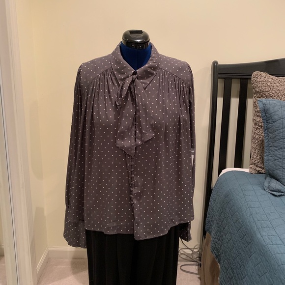 NWT Free People Swing Polka Dot Top - Picture 1 of 8